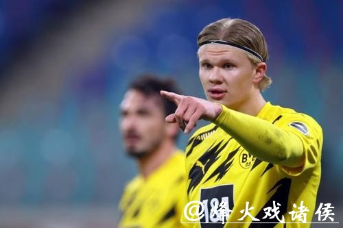 德甲-哈兰德两球 多特2-0胜莱比锡锁定联赛亚军
